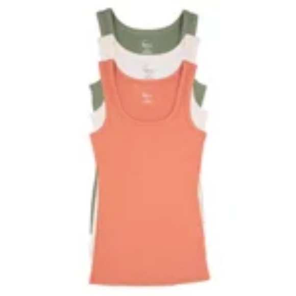 Felina Ladies' Ribbed Tank, 3-pack - Picture 2 of 5